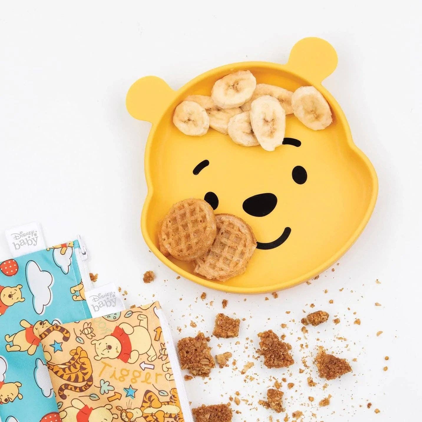 Bumkins Silicone Grip Dish: Winnie The Pooh