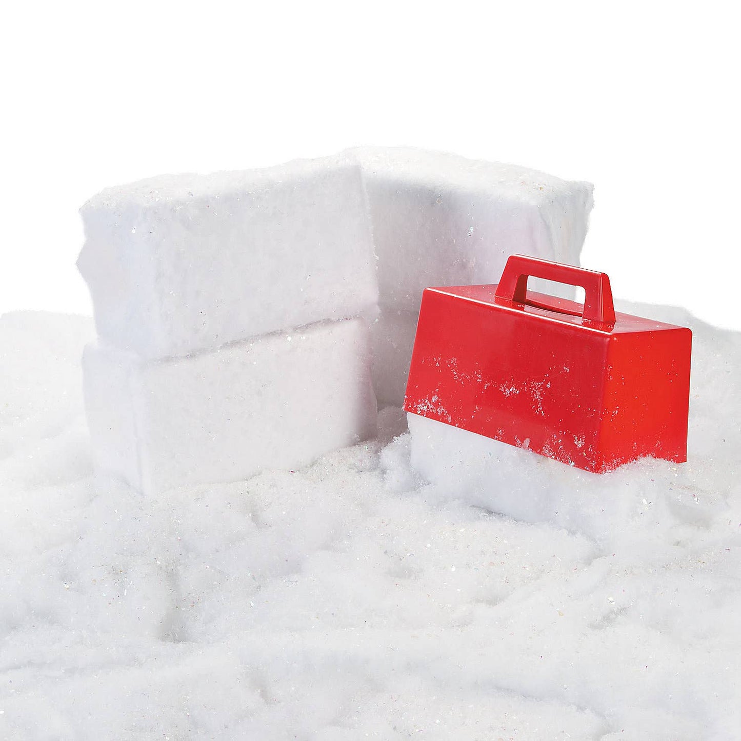 Fun Little Toys 4 Pcs Snow Fort/Sand Castle Building Blocks