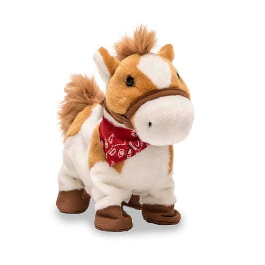 Cuddle Barn Rusty (Cute Singing Walking Horse Kids Plush Toy)