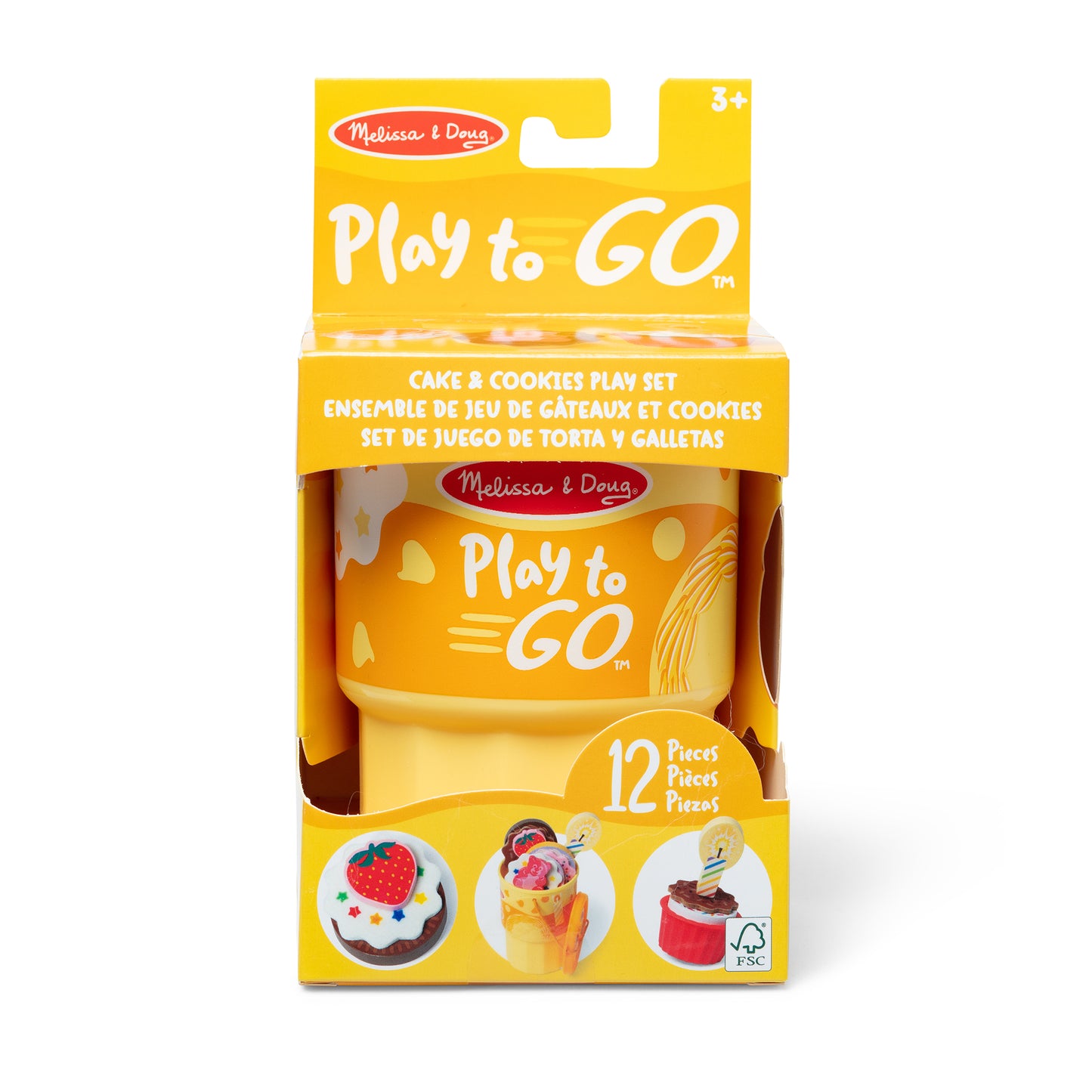 Melissa and Doug Play to Go Cake & Cookies Playset