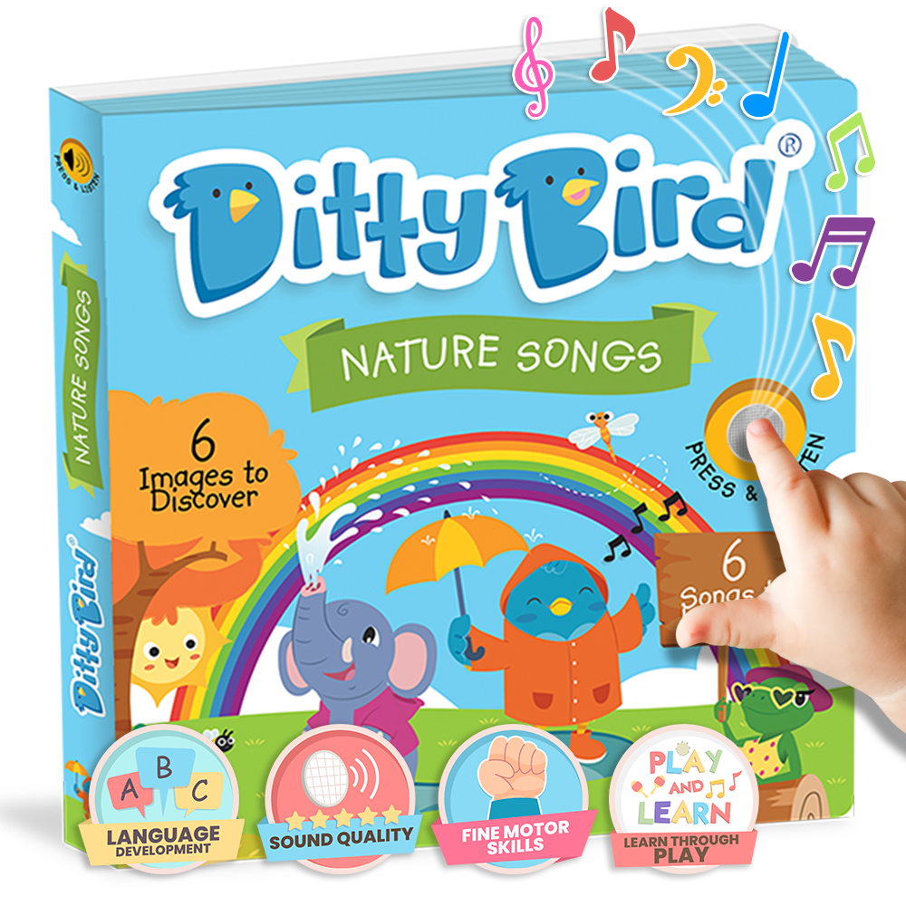 Ditty Bird Baby Sound Book Exploring for Kids :Nature songs