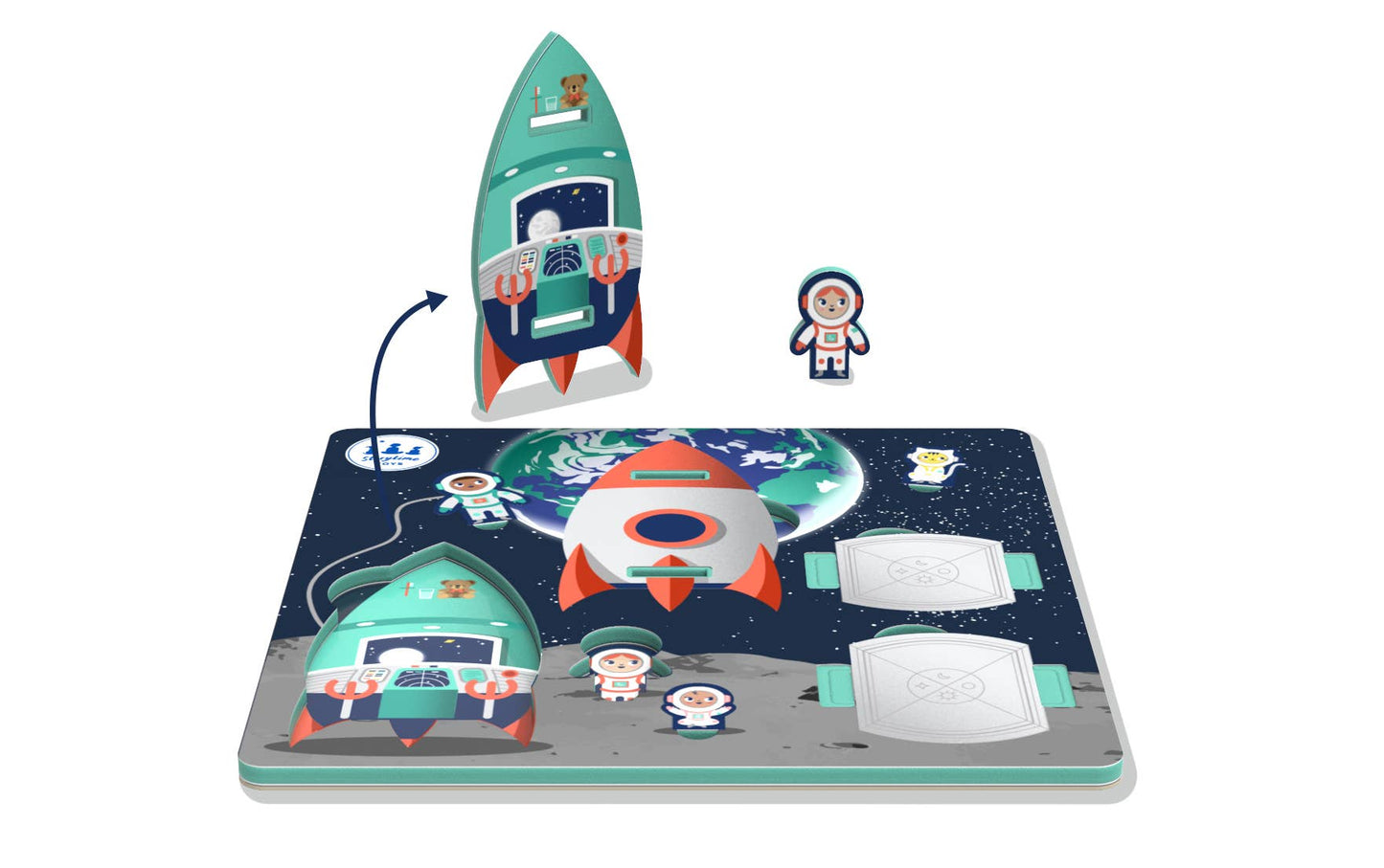 Storytime Toys Spaceship Play Puzzle