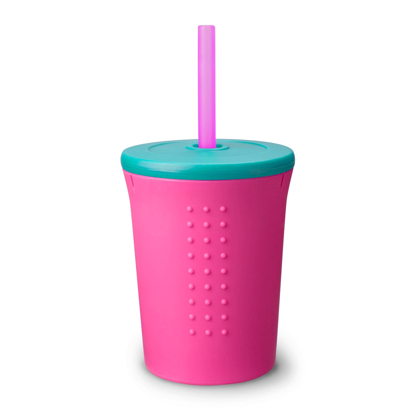 Gosili 12 oz Silicone Straw Kids Cup