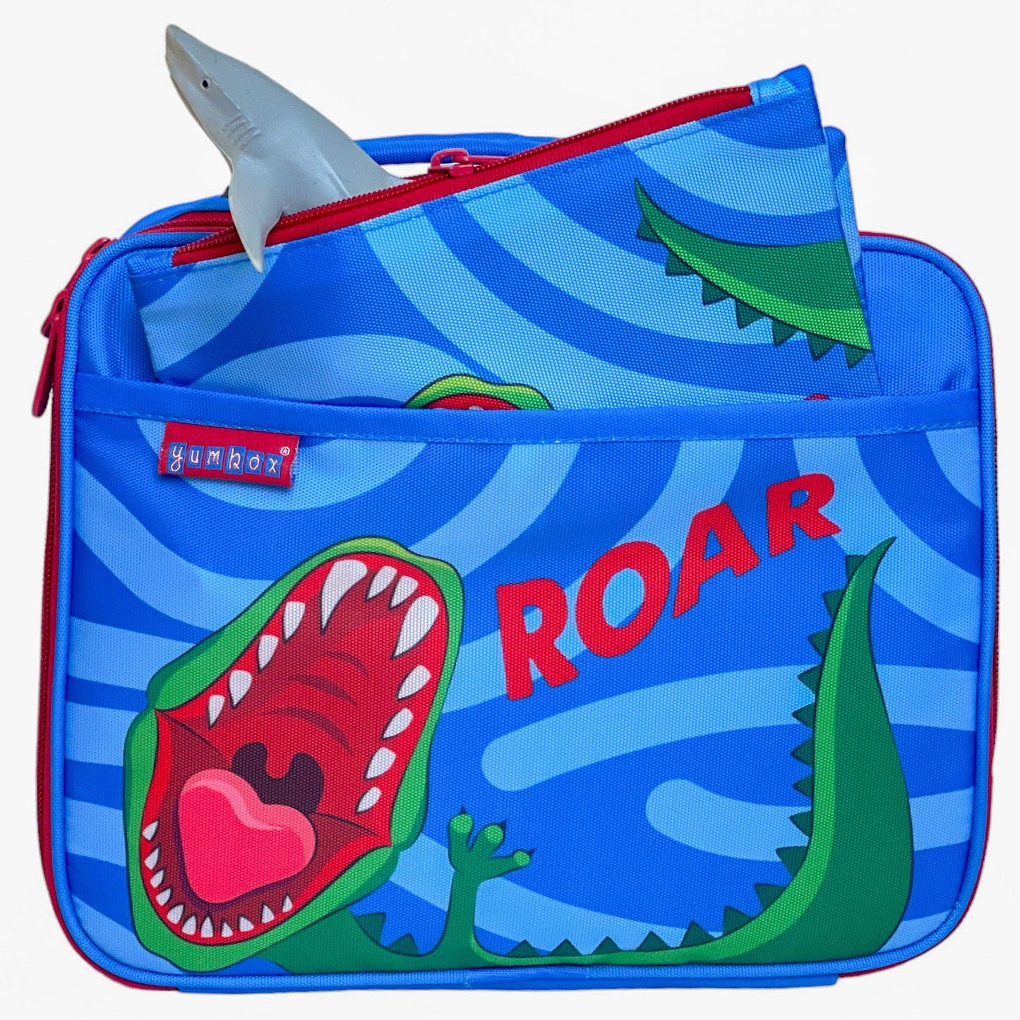 Yumbox Classic Lunch Bag & Sandwich Bag Set - Dinosaur ROAR!