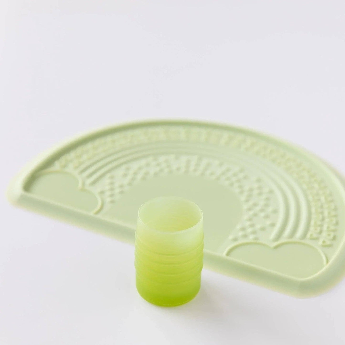 Bumkins Silicone Starter Cup: Sage