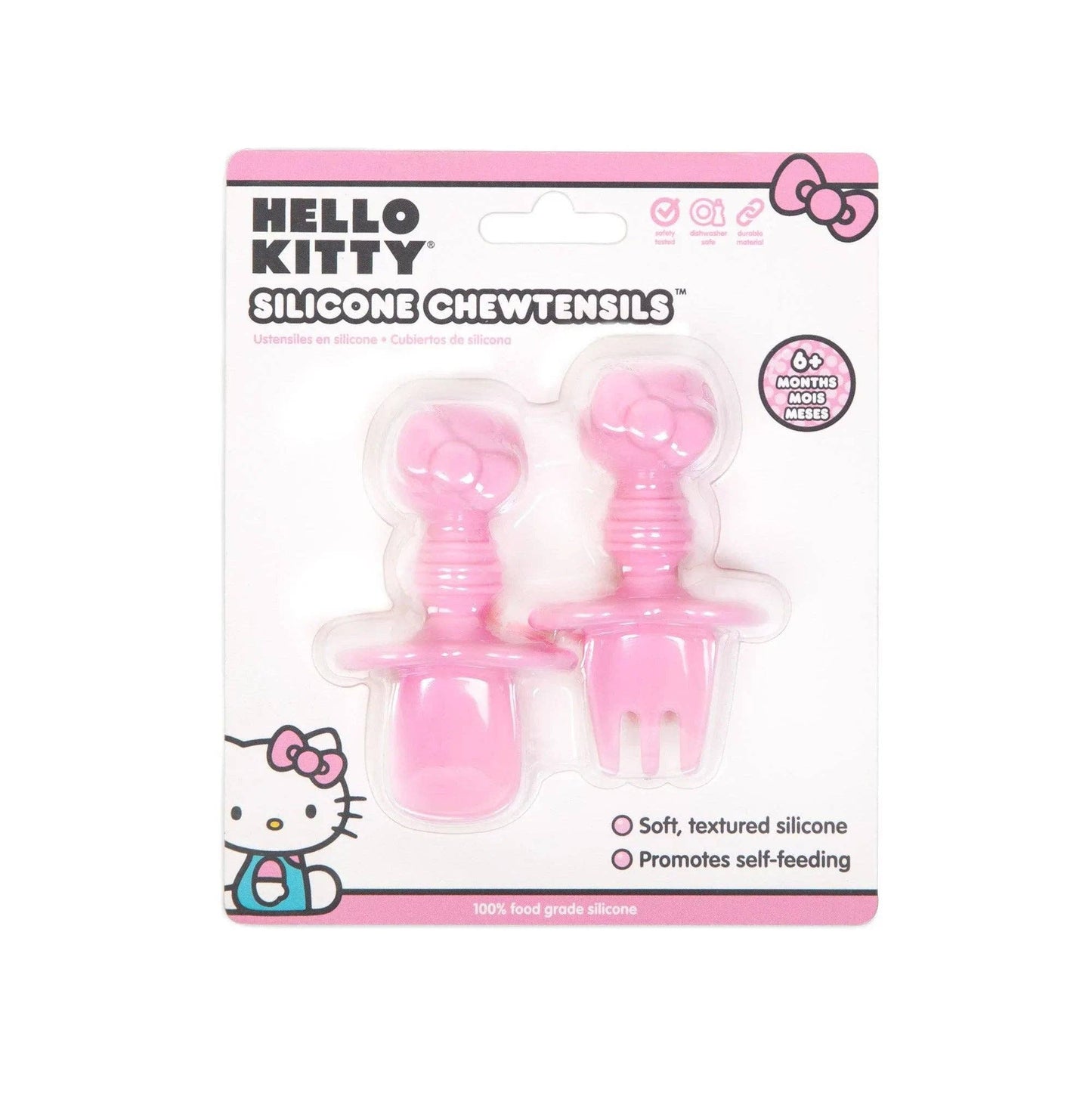 Bumkins Silicone Chewtensils®: Hello Kitty®