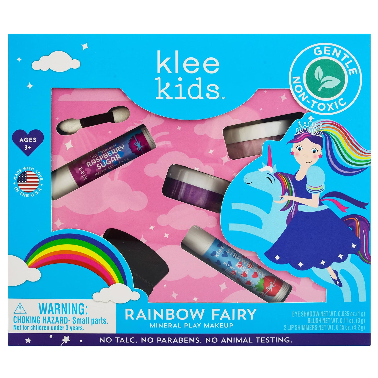 Klee Pom Pom Fairy - Klee Kids Natural Mineral Play Makeup Kit