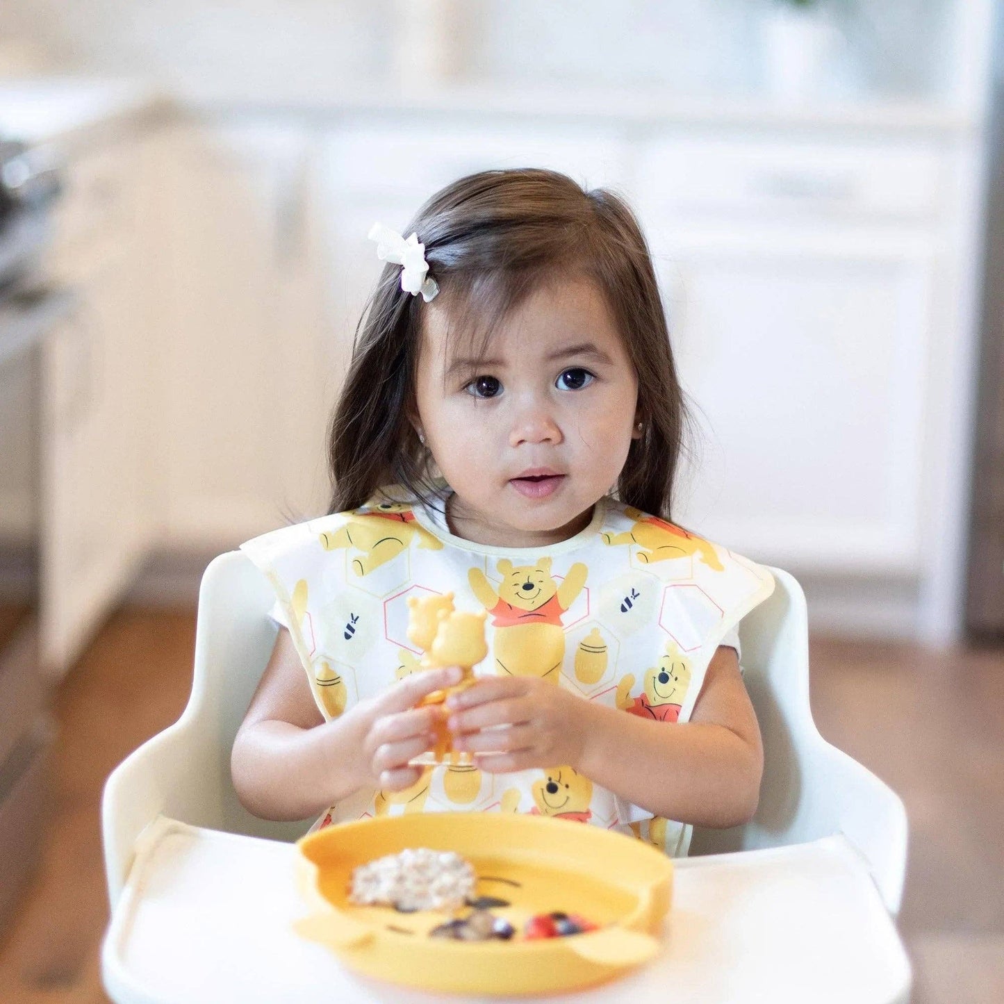 Bumkins Silicone Grip Dish: Winnie The Pooh