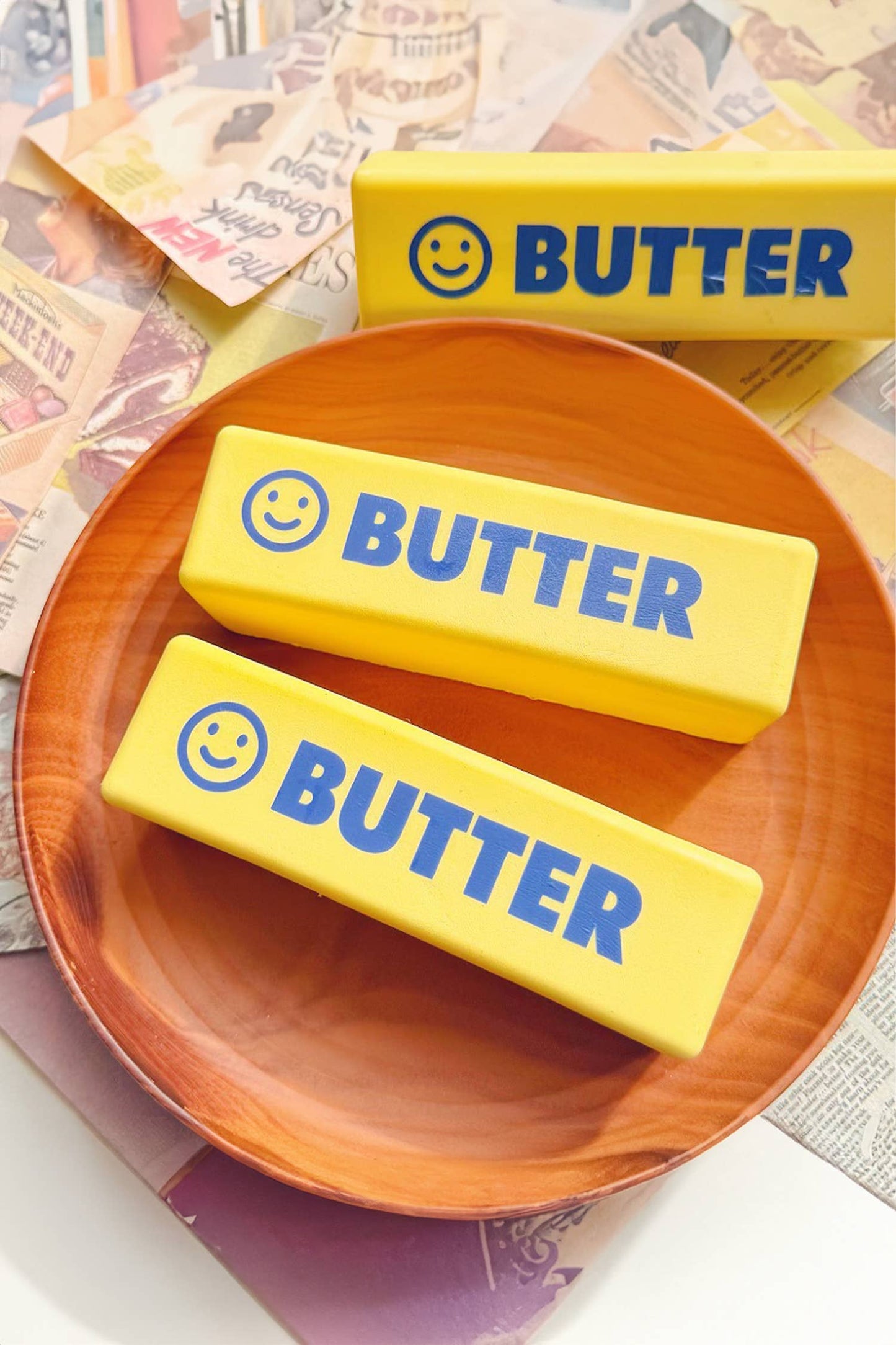 Slow Rising Stress Relief Sensory Butter Sticker Squishy
