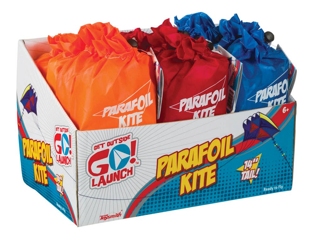 Toysmith Get Outside GO!™ Parafoil Kite