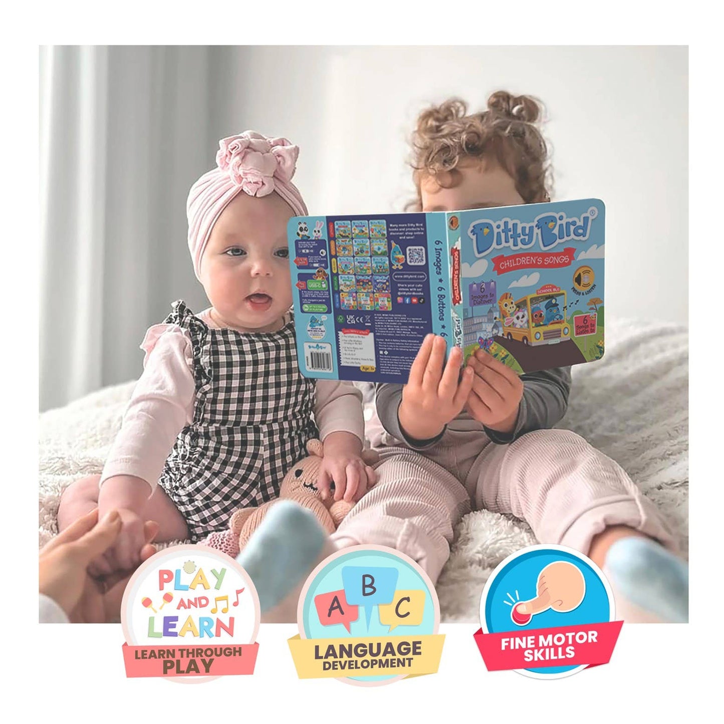 Ditty Bird Sound Book: Children´s Songs-BESTSELLER  USB-C