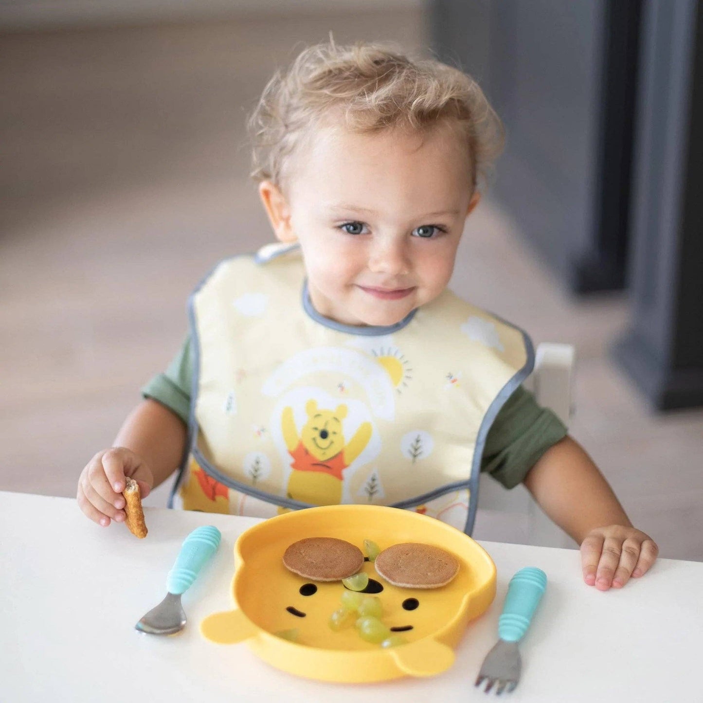 Bumkins Silicone Grip Dish: Winnie The Pooh