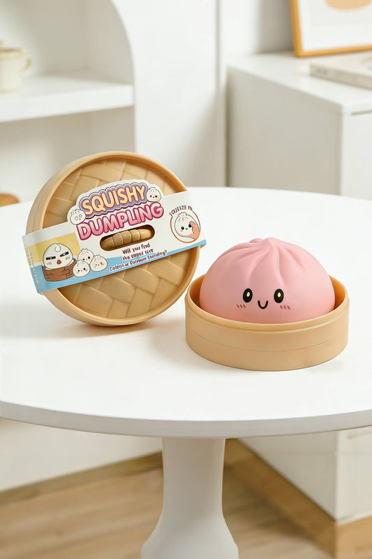 Cute Face Squishy Dumpling Squishy Toy