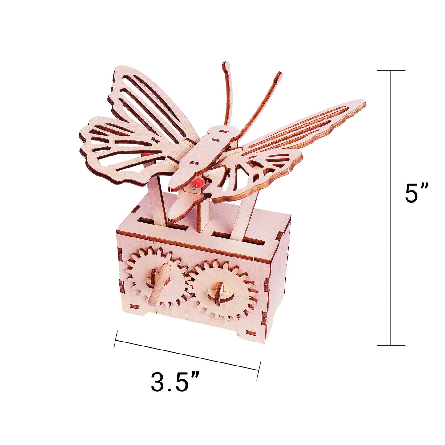 Fluttering Butterfly DIY Kit, Educational STEM Toy for Kids