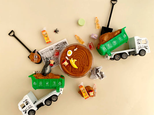 EGKD Garbage (Root Beer) KidDough Play Kit