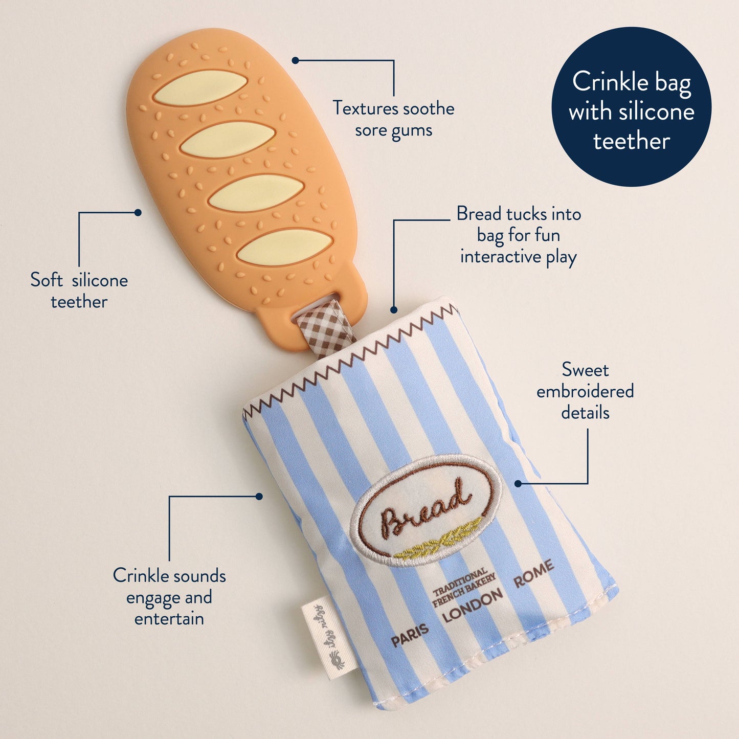 *NEW* Baguette Teensy Crinkle™