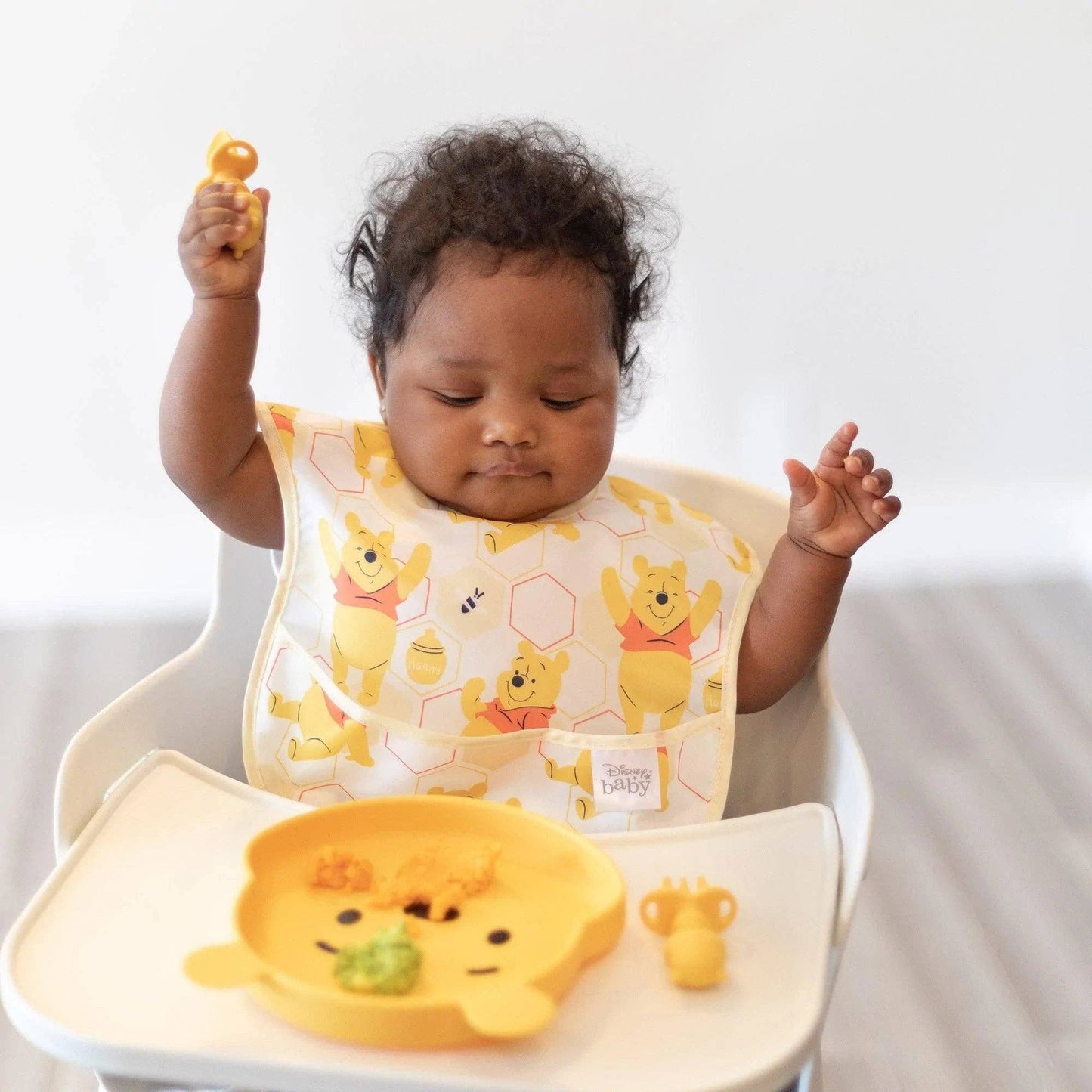 Bumkins Silicone Grip Dish: Winnie The Pooh