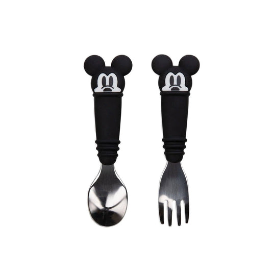 Bumkins Spoon + Fork: Mickey Mouse