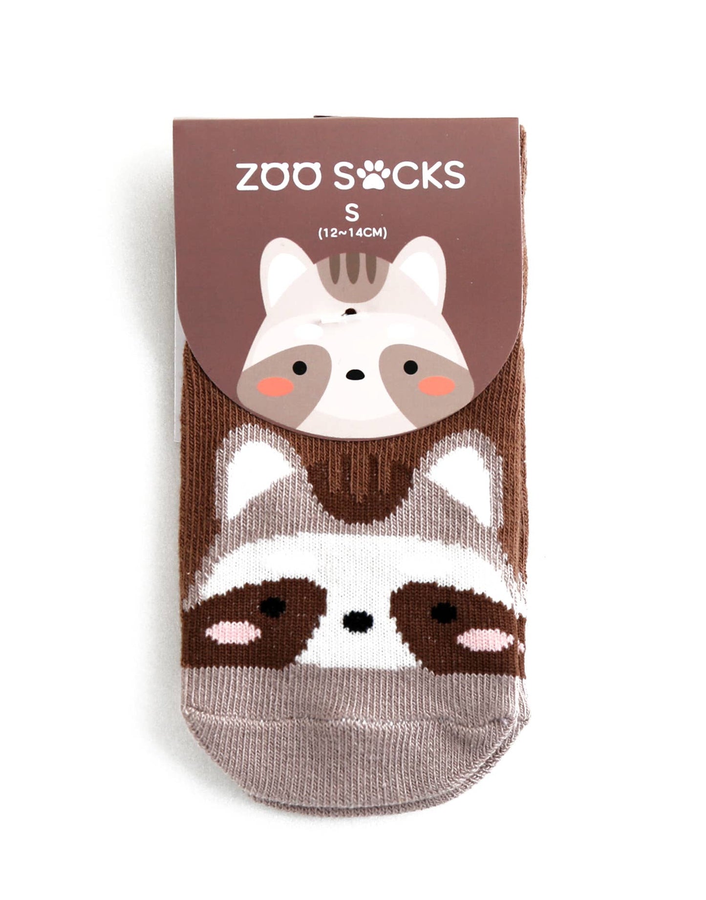 Raccoon Zoo Baby Animal Socks