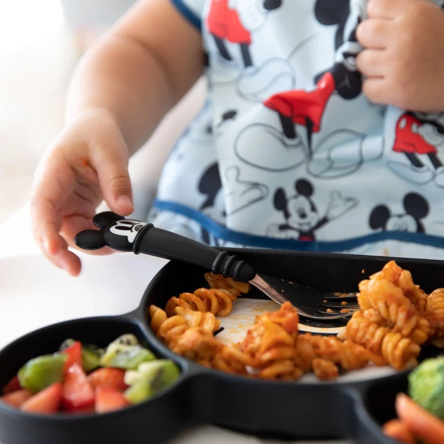 Bumkins Spoon + Fork: Mickey Mouse