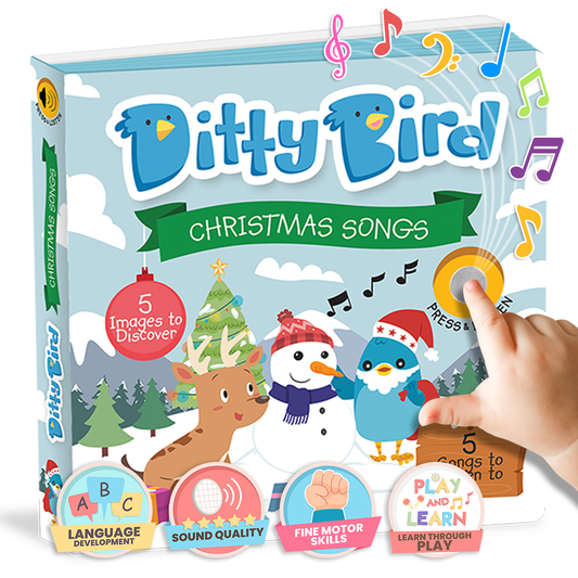 Ditty Bird Baby Books Christmas songs - Stocking stuffer