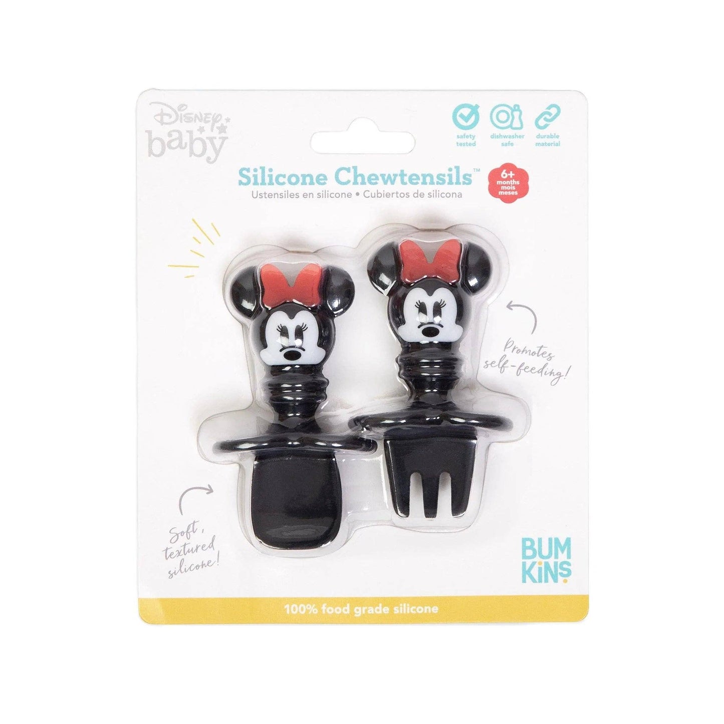 Bumkins Silicone Chewtensils®: Minnie Mouse