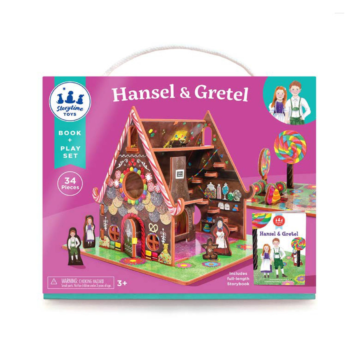 Storytime Toys Hansel and Gretel Book and Play Set