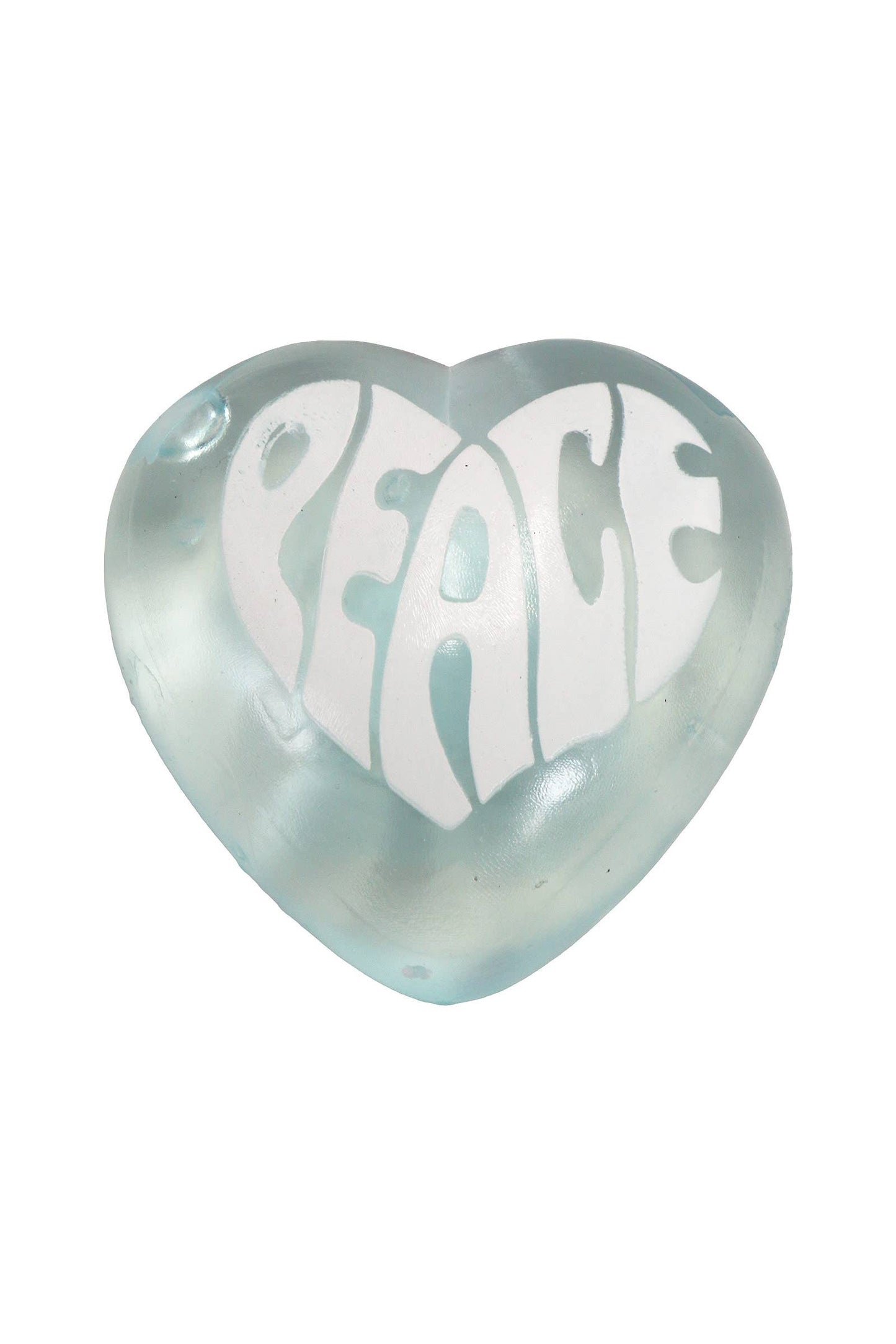 Positive Message Heart Maltose Putty Filled Squishy Toy