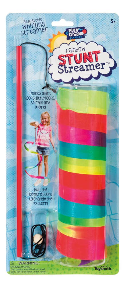 Toysmith Playground Classics Rainbow Stunt Streamer