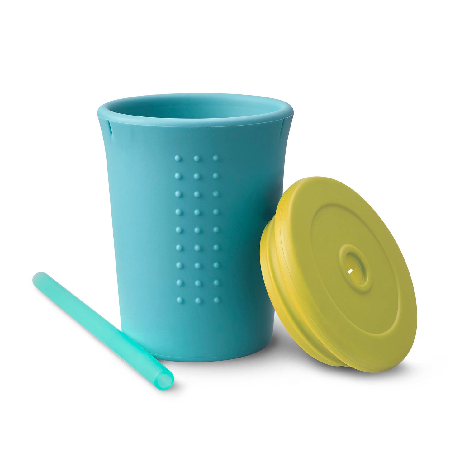 Gosili 12 oz Silicone Straw Kids Cup