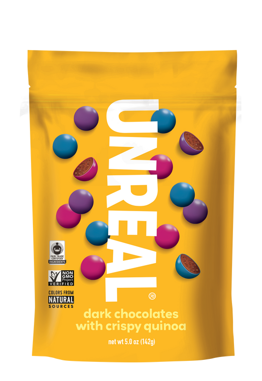 Dark Chocolate Crispy Quinoa Gems - 6 Bag Case