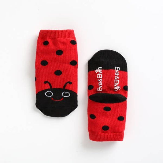 Vaenait Ladybug Socks Ankle Socks