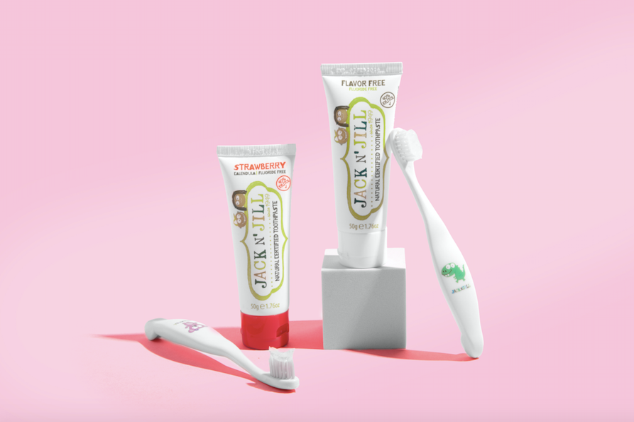 Jack N' Jill Natural Certified Toothpaste Flavor Free 50g