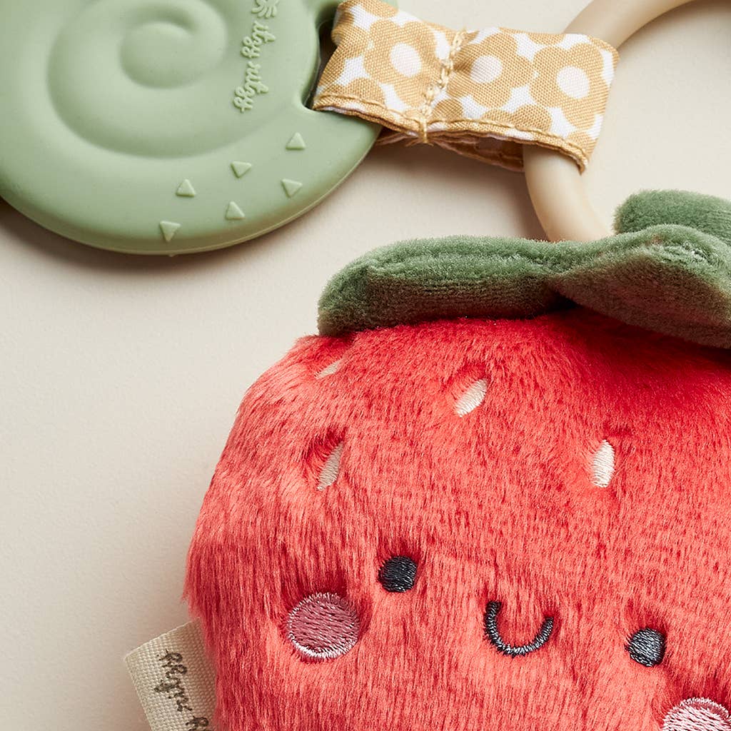 Itzy Pal™ Plush + Teether: Avocado