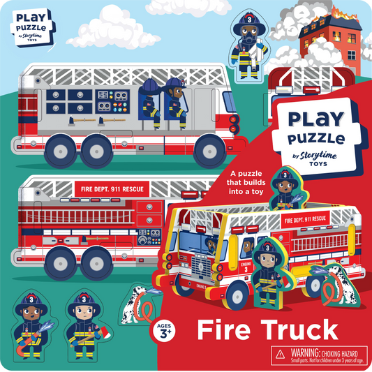 Storytime Toys Fire Truck Play Puzzle