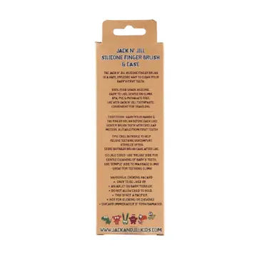 Jack N' Jill Stage 1 Silicone Finger Brush - 2 Pack