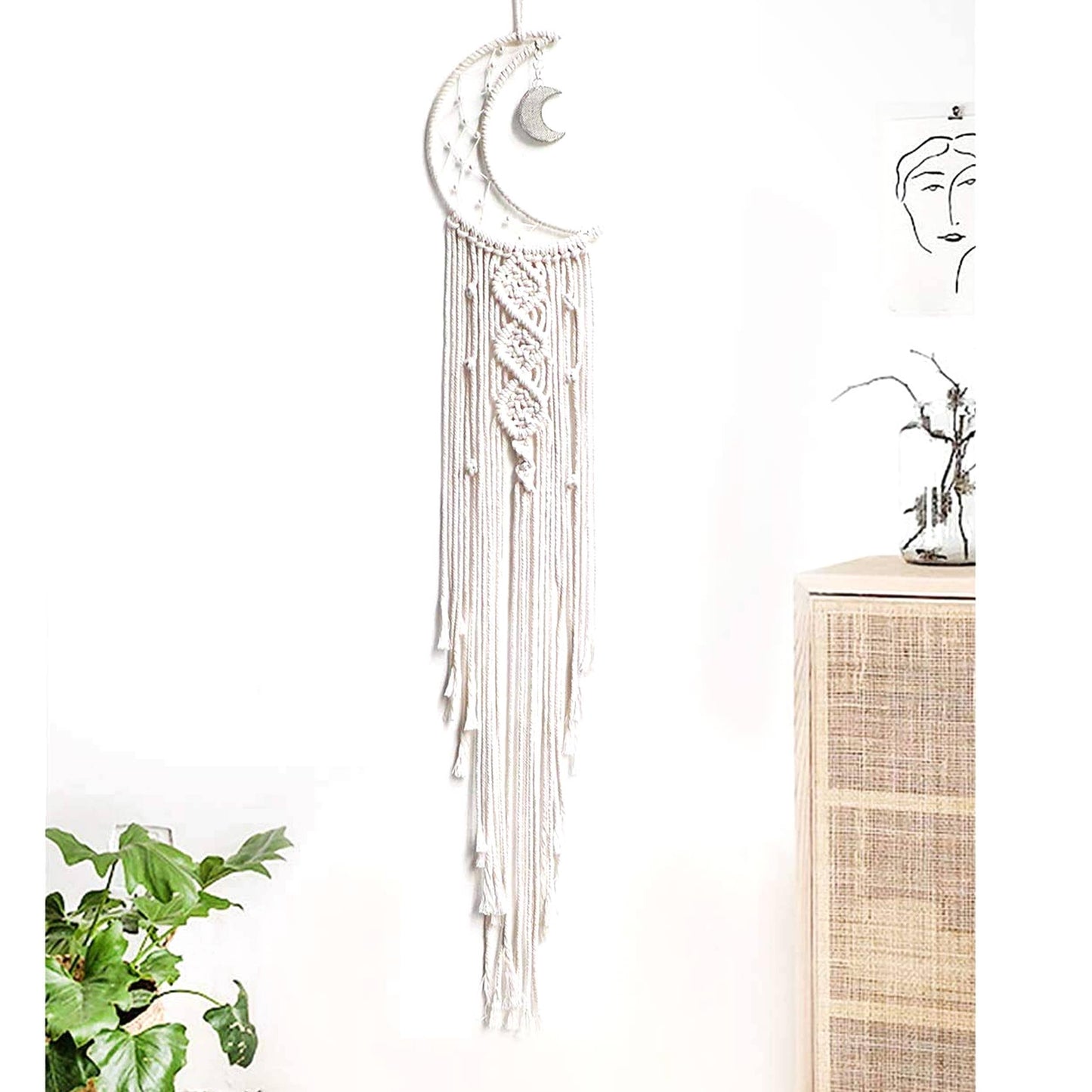 Moon Dream Catcher For Home Decor in Bulk