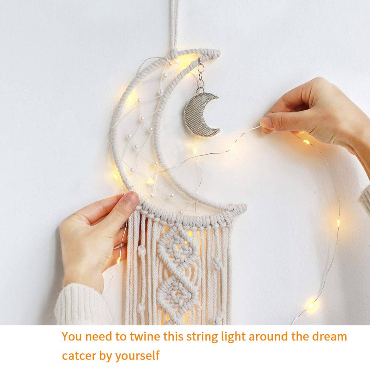 Moon Dream Catcher For Home Decor in Bulk