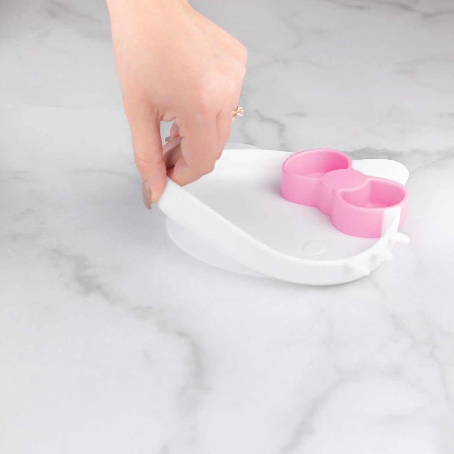 Bumkins Silicone Grip Dish: Hello Kitty®