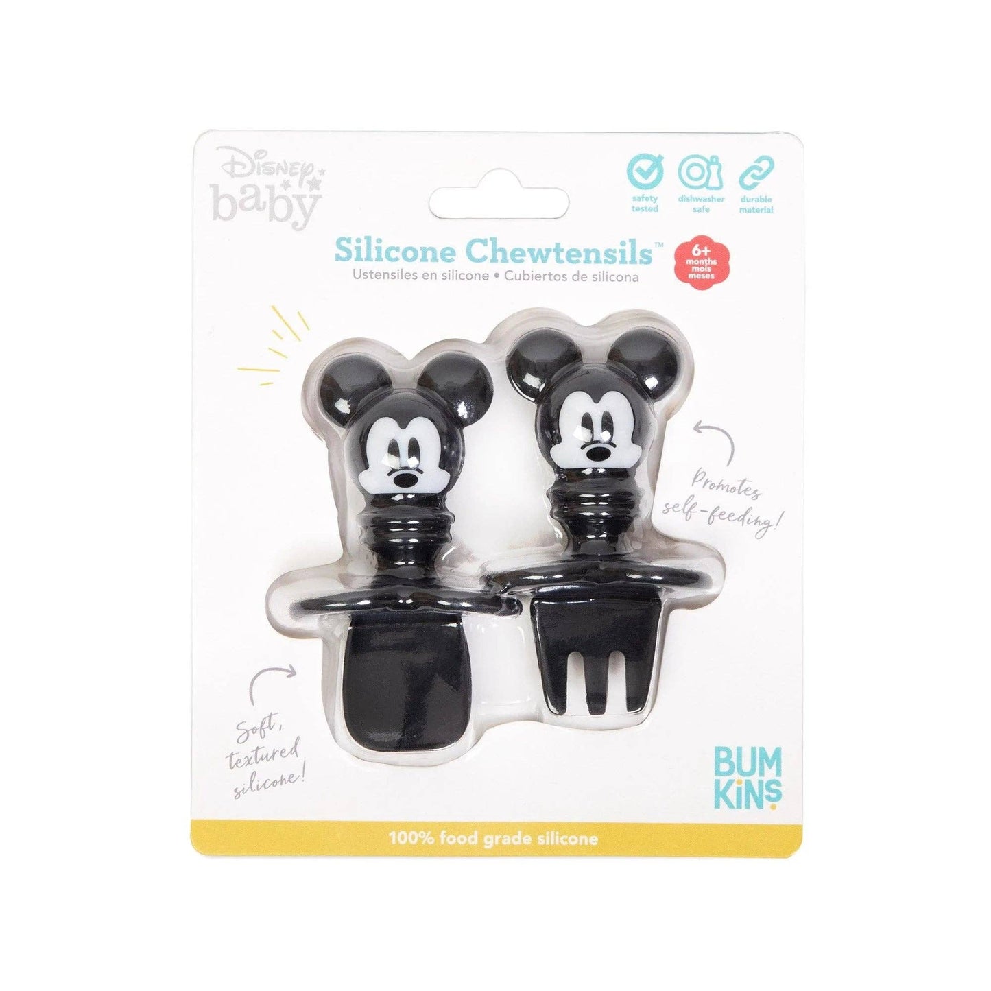 Bumkins Silicone Chewtensils®: Mickey Mouse