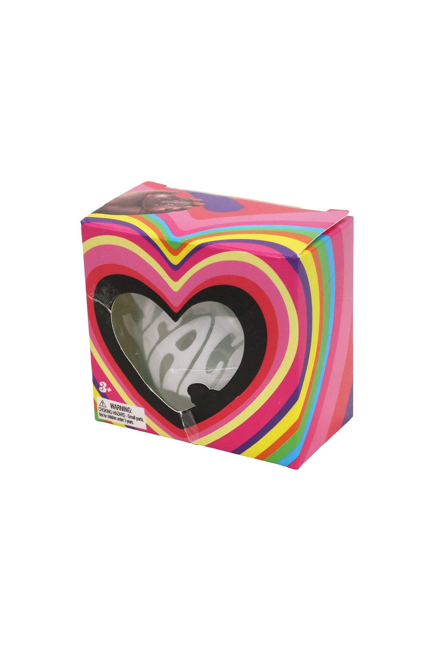 Positive Message Heart Maltose Putty Filled Squishy Toy