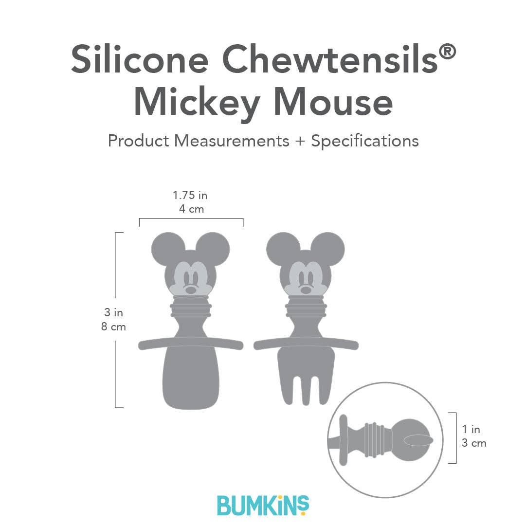 Bumkins Silicone Chewtensils®: Mickey Mouse