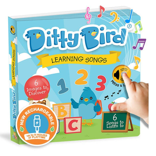 Ditty Bird Baby Sound Book: ABC Learning BESTSELLER USB-C