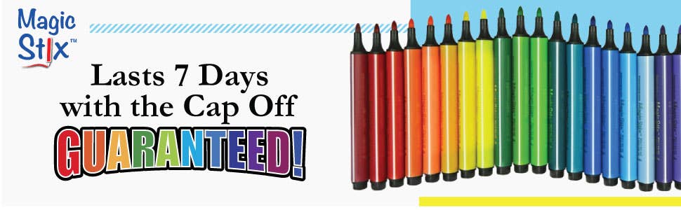 Magic Tri Stix 24 Color - Cap Off for 7 Days TPG-397
