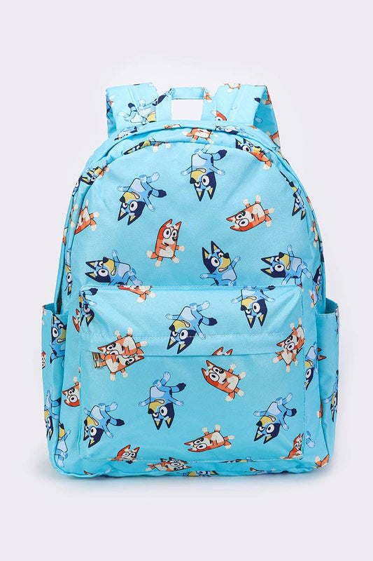 Sassy Kids Blue Character Printed Backpacks
