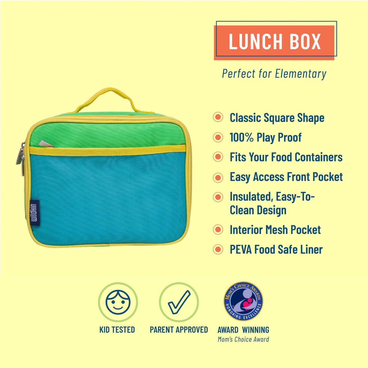 Wildkin Monster Green Lunch Box