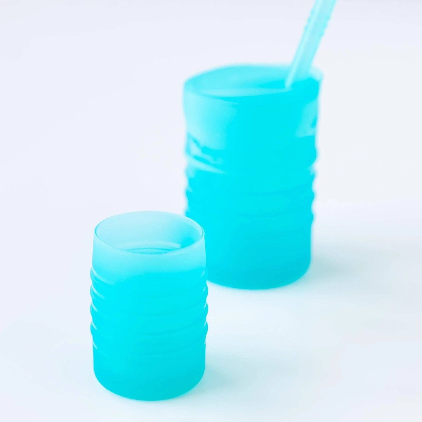 Bumkins Silicone Starter Cup: Blue