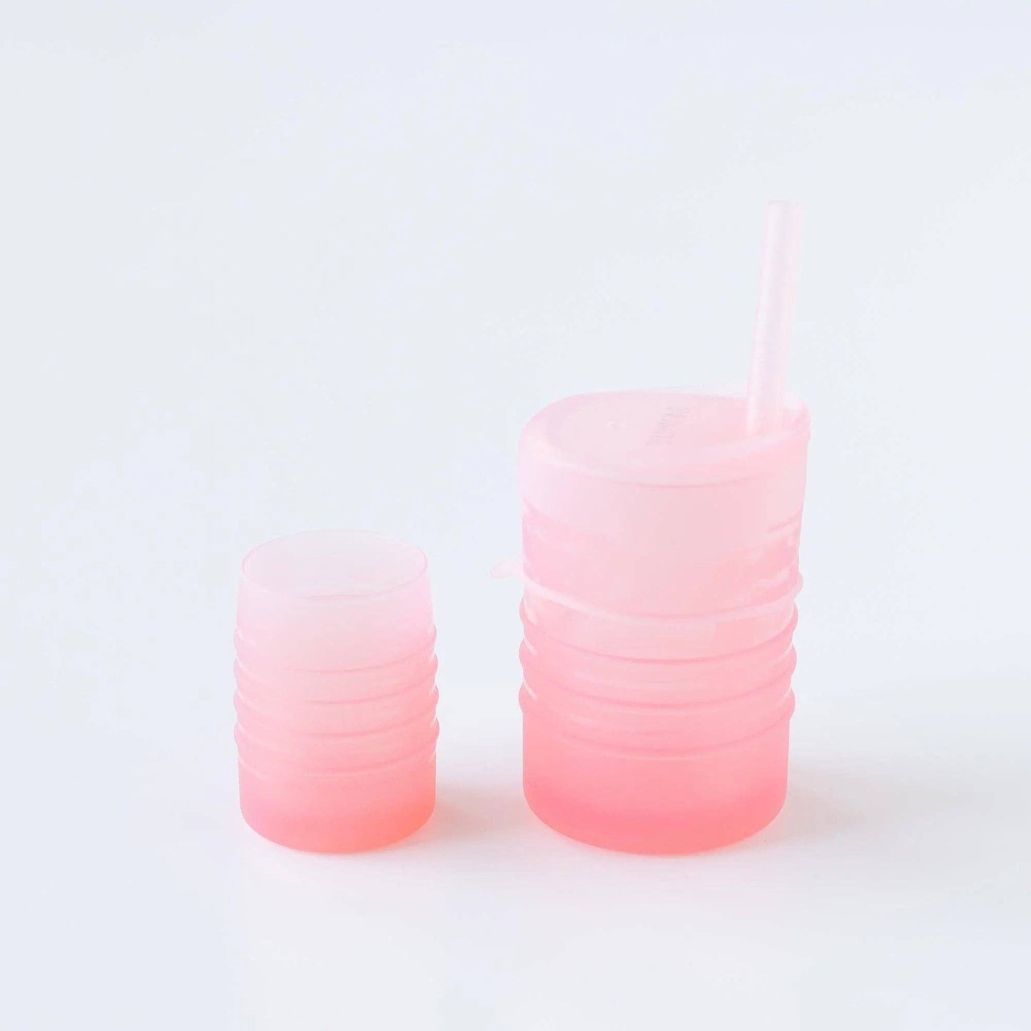 Bumkins Silicone Starter Cup: Pink