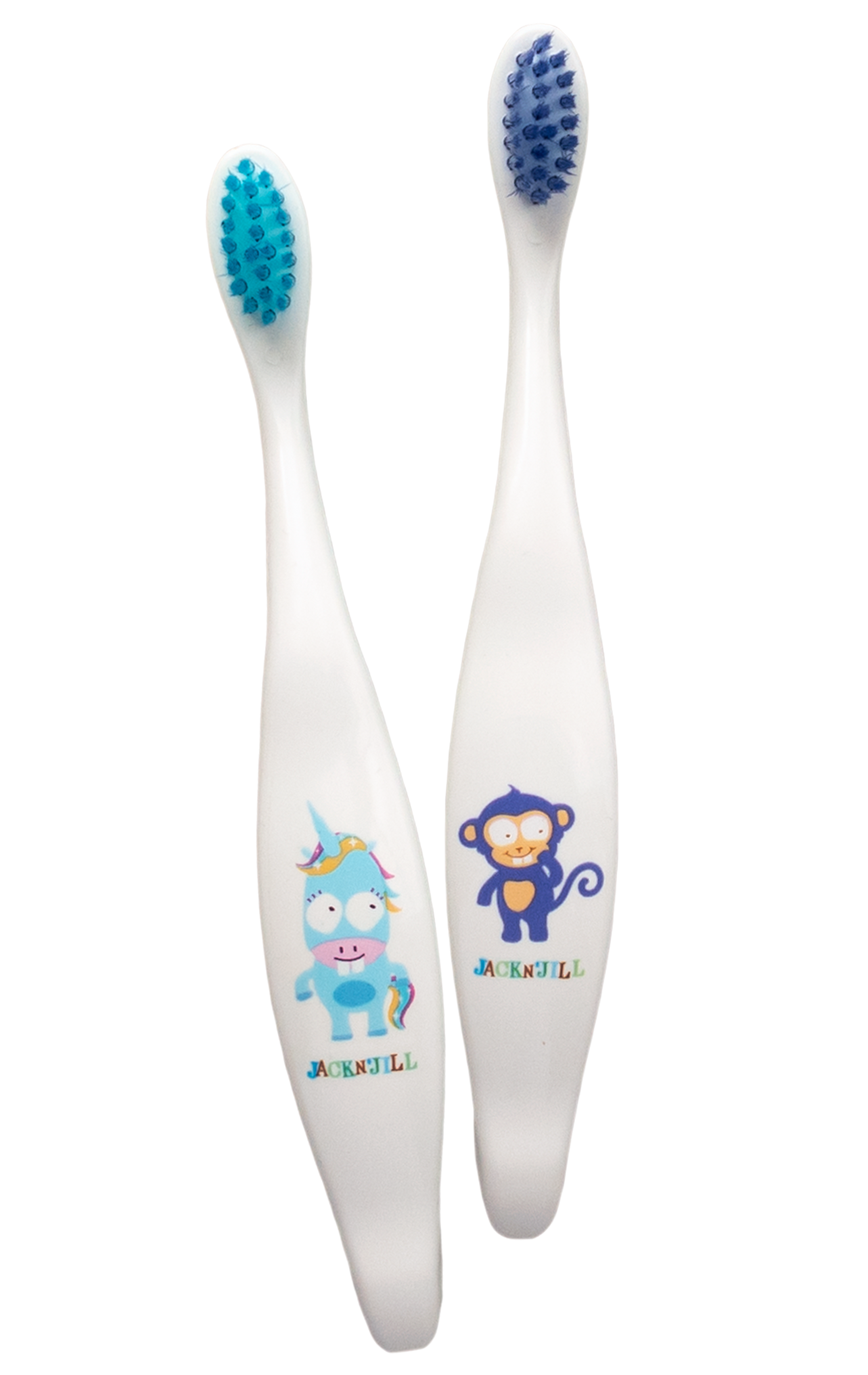 Jack N' Jill Kids Toothbrush - Assortment Unicorn & Monkey