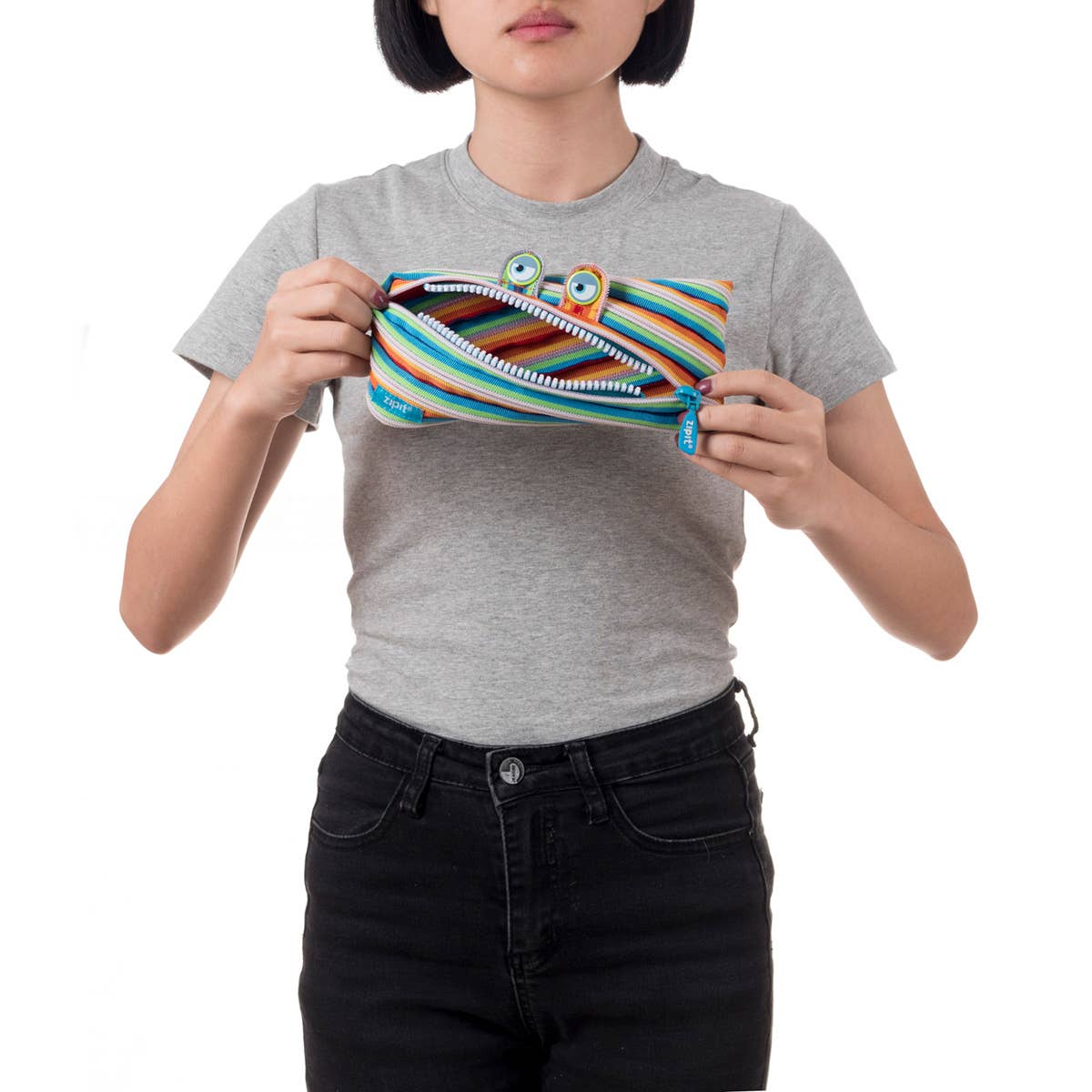 ZIPIT Monster Pencil Case, Colorful